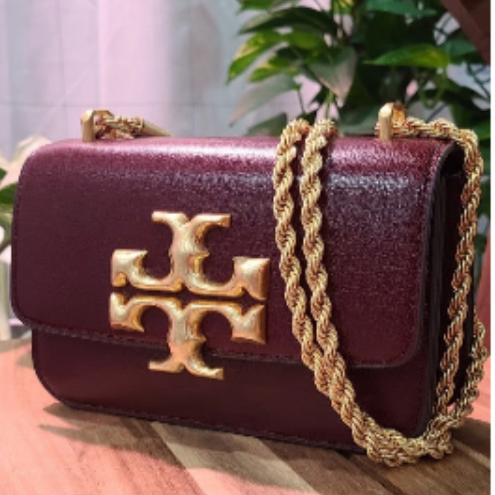 Tory Burch small eleanor bag in Huckleberry